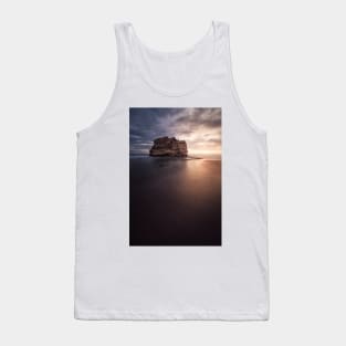 Big rock beach sunset Tank Top